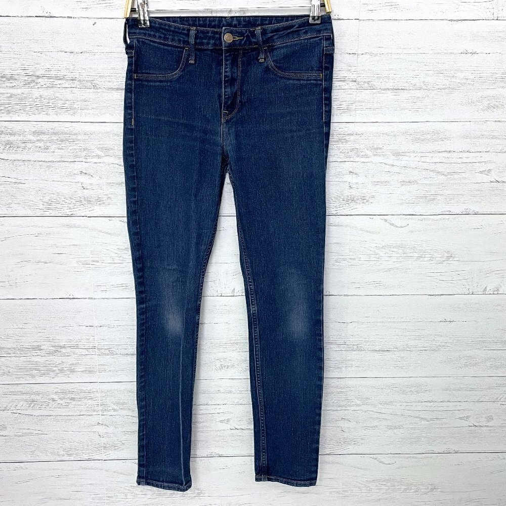H&M Women's Skinny Jeans Ankle Length Straight Leg size 27 length 27"